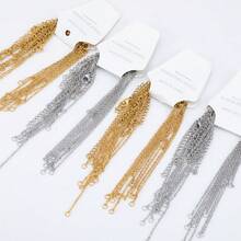 5pcs Adjustable 304 Stainless Steel O-Ring Cross Chain Bracelet, DIY Jewelry Making Extendable Chain With Lobster Clasp - Stainless Steel Bracelet - View 4