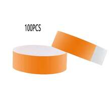 100PCS Disposable Waterproof And Tear Resistant Identification Wristbands, Suitable For Live Events, Parties, Concerts, And Concerts - Multicolor - View 8
