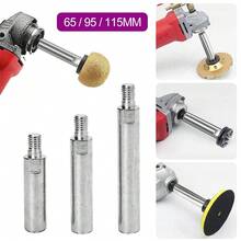 2PCS M10 Thread Adapter Extension Rod Shaft Angle Grinder Extension Connecting Rod UK - Silver - View 1