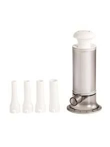 1pc Manual Sausage Stuffer Machine With 4 Different Nozzles - Handheld Sausage Filler, Home Kitchen Sausage Stuffer Tool, Durable Plastic Meat Grinder For Homemade Sausage, No-Electricity Operation, Easy To Use And Clean, 2 Colors Available - Multicolor - View 11