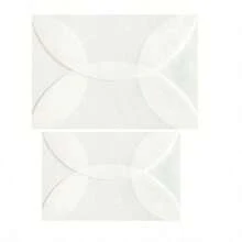 20pcs Rounded Edge Vellum Paper Envelopes, Semi-Transparent Frosted Thick Envelope Sleeves Back To School