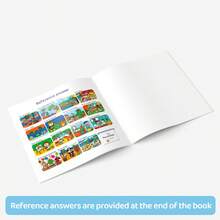 Sách bài tập Tìm điểm khác biệt – Trò chơi ghép hình tìm và so sánh với hình minh họa dễ thương, giúp phát triển khả năng quan sát, tập trung và tư duy hình ảnh, các trang dễ hiểu giúp luyện tập kỹ năng và chơi vui vẻ. - Tìm điểm khác biệt - Xem 7