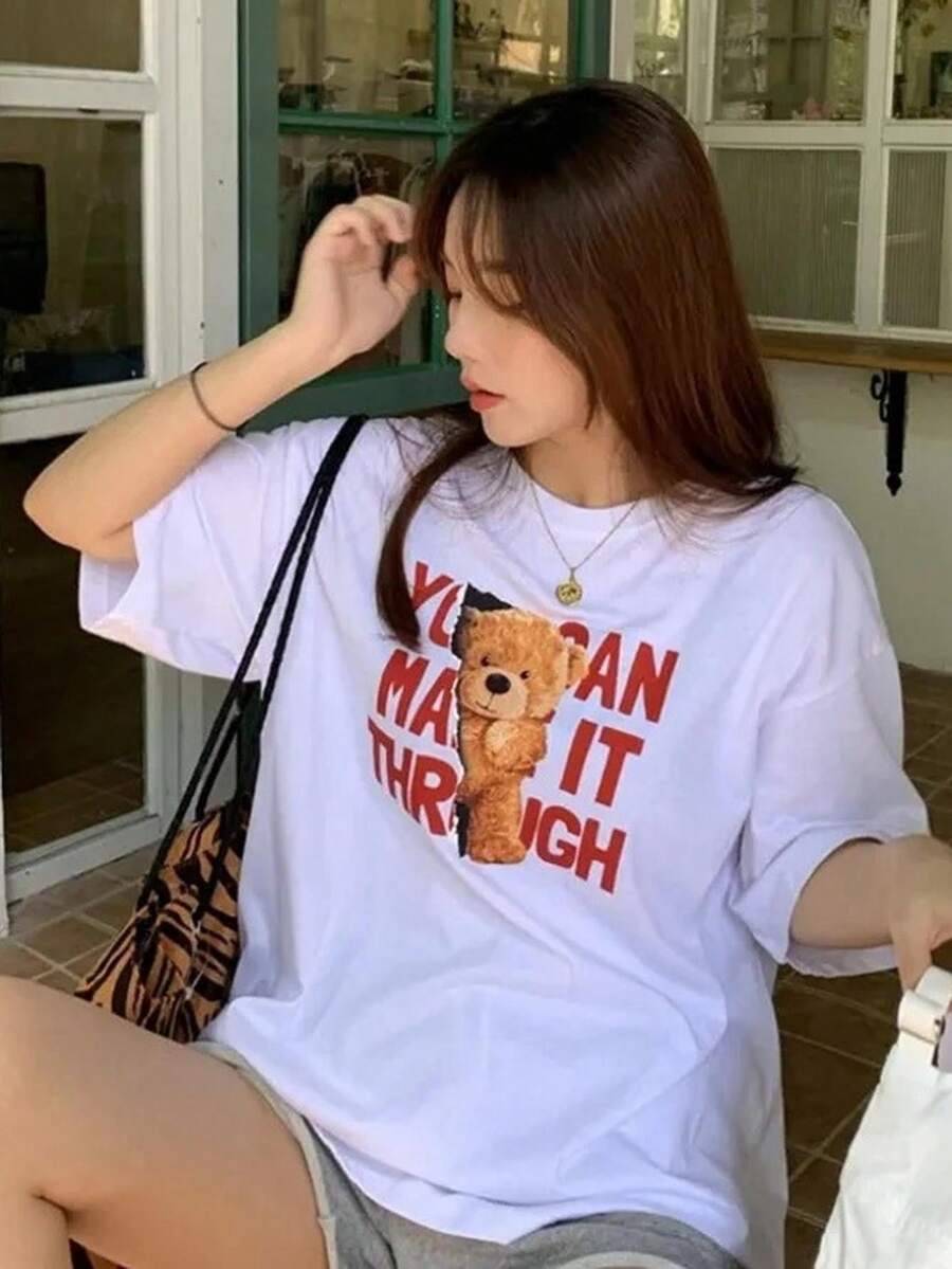 Women T-Shirts - White - View 1