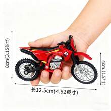 1pc Diecast Alloy Motorcycle Model, Suitable For Motorcycle Enthusiasts Collection And Gifts, Desktop Decor - Blue - View 10