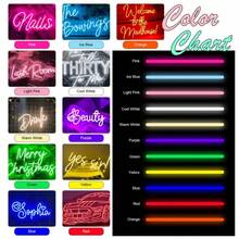 Décoration murale à lumière néon USB personnalisable et gradable, enseigne au néon personnalisée, décoration de chambre à coucher au néon, cadeau pour mariage, anniversaire, Noël, Saint-Valentin - football - Voir 8
