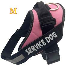 1件装带3M反光安全带的胸背式狗背心，适用于中大型犬，如边境牧羊犬、金毛犬等，防爆型冲水狗背带 - 彩色 - 查看 19