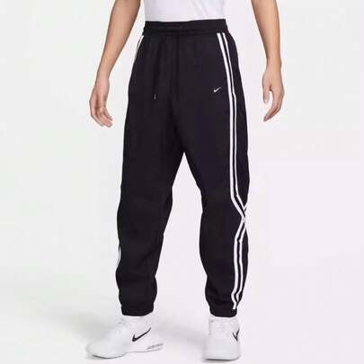 Nike 男子運動休閒透氣跑收口長褲