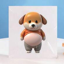 Creative Pet Dog Squeeze Stress Relief Sticker, Soft Pinch Bubble Kawaii Embossed Sticker, Cute Dog And Cat Decompression Sticker, DIY Decorative Anti-Collision Sticker For Car, Home Decor, Refrigerators, Phones, Notebooks, Rewards Gift - Multicolor - View 10