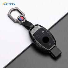 For Mercedes Benz Key Fob Cover, Premium Hard ABS Key Case Cover Compatible With Mercedes Benz C S E M CLS CLK G Class Keyless Smart Key
