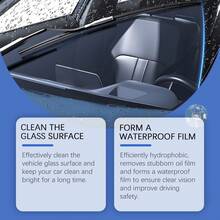 Hoja de limpieza del parabrisas del automóvil, ventana a prueba de lluvia, impermeable y antiniebla, vidrio efervescente de limpieza - Azul - Ver 4