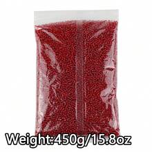 1包450克2毫米/3毫米彩色玻璃珠,适用于珠宝制作、DIY串珠、散珠配件、服装辅料、DIY手工工艺材料 - diy - 查看 27