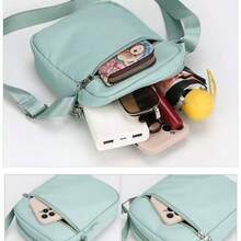 K-Pop恶魔猎人新款卡通印花斜挎包，休闲可爱，男女皆宜 - 彩色 - 查看 6