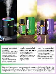 这款大容量230毫升静音车载加湿器采用超声波雾化技术，是必备的便携式车载配件。它有经典的黑白两色可选，还具备车载香氛功能，提供5种可选香味。这款多功能装饰品内置LED氛围灯，并可作为智能USB供电的车载空气清新剂使用（需插电）。 - A - 查看 17