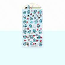 1pc 2026 New Japanese Anime Cartoon Peripheral Laser Stickers, Cute Cats, Dogs, Rabbits And Other Animal Laser Edge Stickers With High Beauty And Cuteness, Dopamine Girl Heart Cute And Interesting Stickers, Face Changing Stickers, High Beauty And New Cute And Interesting DIY Stickers - Multicolor - View 14