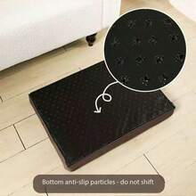 1pc Alpaca Fleece Pet Mat, Dog/Cat Pad, All Season Use For Small/Medium/Large Pets, Anti-Moisture - Grey - View 12