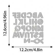 1pc Letter Shaped Cutting Die