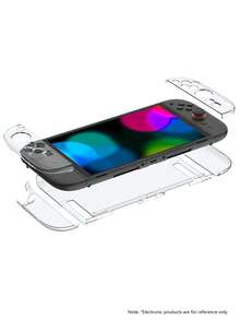 Switch2 Transparent Protective Case Set, Suitable For Switch2 Console And Joy-Con Controllers - Scratch-Resistant Ultra-Thin Protective Cover With Anti-Fingerprint Coating