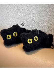 1个新款秋冬3D卡通猫爪发夹，可爱公主风发爪，可固定在脑后，女士爪夹，优雅发饰 - 彩色 - 查看 8