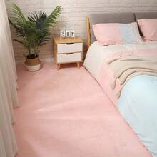 12pcs Patchwork Velvet Carpet, Suitable For Bedroom And Living Room, Floating Window Tatami Mat, Washable And Trimmable Rug - Multicolor - View 5