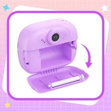 White Photo Printer Refill Compatible With ESOXOFFORE & Liscuty K23 P02 & Most Mini Cameras, Compatible With NDYIN D20 D21 Phomemo Memoking T02 M02 Printer Paper,BPS/,53mmx6.5m/28mm Diameter,3/6/9 Rolls - Multicolor - View 7