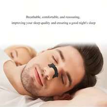 30pcs Of Newly Designed Black Bamboo Charcoal Fiber Nose Strips, Multi-Functional, Breathable, Comfortable And Reusable Nose Strips - 30pcs - View 9