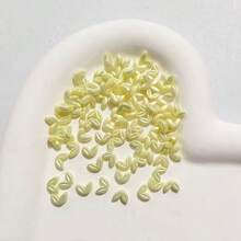 Acrylic Golden Glow In The Dark Wheat Ears With Spaced Beads, Hand String With Beads, Bracelet Beads, DIY Jewelry Accessories - Multicolor - View 9