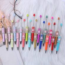 Set de 8 bolígrafos de punta de 1.0 mm con diseño de cristales de imitación, de 5.83 pulgadas de largo, tinta negra suave, diseño con cristales brillantes, adecuado para oficina, eventos, colección de papelería - Multicolor - Ver 1