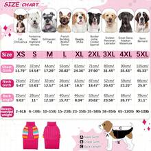 1pc Dog Winter Sweatshirt, Warm Knitwear For Medium To Large Dogs, Elastic Dog Winter Jacket, Pet Cold-Proof Sweatshirt, Dog Hoodie, Classic Cable Knit Sweatshirt - Rose Red - View 3