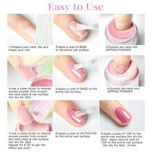 36色美甲粉，快干美甲粉，纯闪粉美甲粉，适合居家及美甲沙龙使用，每盒10克 - 彩色 - 查看 10