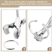 Bent Nose Pliers Bracelet Bending Kit - Serrated, Jewelry Metal Making Pliers Suitable For DIY Custom Bracelets, Professional Jewelry Making Tool Set - Multicolor - View 4