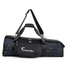 Pilates Mat Bag Patterned One Shoulder Yoga Bag Handheld Package Pilates Mat Storage Pouch Large Capacity,Yoga Mat Bag, Full Zip Cargo Yoga Mat Carrier Bag With Drawstring , Exercise Yoga Mat Carrier Holder Multi-Functional - Multicolor - View 10