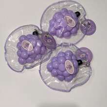 Innovative Realistic Grape Squeeze Toy, Stress Relief Fidget Toy With Quick Rebound, Suitable As Decorative Ornament For Various Festivals (Random Color Packaging) - Multicolor - View 8