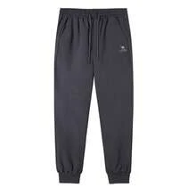 CAMEL CROWN Pantaloni sport casual pentru bărbați, cu umplutură de puf de iarnă, extra groși și călduroși - Gri cerneală - Vizualizare 4