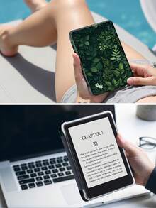 Leaves Tablet Protective Case,Compatible With IPad 9.7/10.2/10.5/10.9/12.9/Pro 11, 10th Gen,Compatible With Samsung Galaxy Tab S6 Lite 10.4 Inch,Compatible With Kindle Paperwhite 12th Gen 2024,Kindle (11th Generation) 2022 Release,Soft Anti-Fall Protection,Smart Stand/Automatic Wake Up/Sleep,An Excellent Festival Gift. - Multicolor - View 10