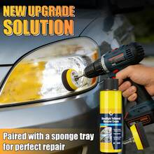 JB-XPCS 100毫升汽车大灯修复套装 - 光泽涂层，增强光泽，修复划痕，防止大灯泛黄和氧化 - A - 查看 2
