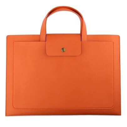 Leather Laptop Bag, Compatible With 13", 14", 15", 16" Laptops