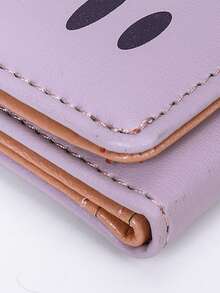 Cartoon Animal Print Wallet, Women's Short Tri-Fold Cute Print Coin Purse, Cartoon Student Tri-Fold Multi-Card Slot Folding Coin Pouch - Multicolor - View 4