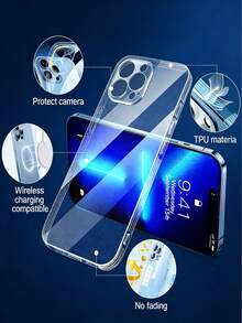 Customizable Phone Cases, Featuring Multiple Customizable Photos, Transparent And Flexible Designs With Camera Protection. Suitable For IPhone 17/16/15/14 Pro Max/Pro/Plus And Galaxy S26/25Ultra/Plus/A55/A35/A36. Personalized Phone Cases With Photo Customization, Stylish Designs, Flexible Protection, High-Quality Casing, And Customizable Covers. Perfect For Tech Enthusiasts. - Clear - View 4
