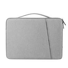 11-13 Inch Padded Tablet Sleeve Bag, Protective Case For Tablet Computer - Light Gray Leather - View 4