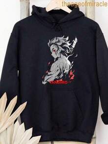 Men Outdoor Hoodies & Sweatshirts - Black - View 7