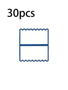 15/30 Pcs Scalloped Seat Cards, Scallop Shape Name Place Card, 3.5 Inch Blank Tente Place Cards, Paper Material Seat Assignment Label Card, Name Cardstock, Table Post Cards, Table Cards Label For Birthday Party Wedding Setting - Multicolor - View 10