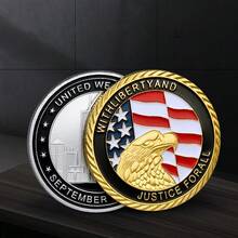 European And American Fashionable Creative Metal Coins Challenge Coins Decision Coins Replica Gift Collection Birthday Gifts Creative Toys Hobby Collection Party Supplies - Vàng - Xem 4