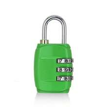 7 Colors Digit Password Lock Combination Suitcase Luggage Metal Code Password Locks Padlock Travel Anti-Theft Color Locks Nice 3 Digit Dial Combination Code Number Lock Padlock For Luggage Zipper Bag Backpack Handbag Suitcase Drawer Durable Locks - MultiWarna - View 12