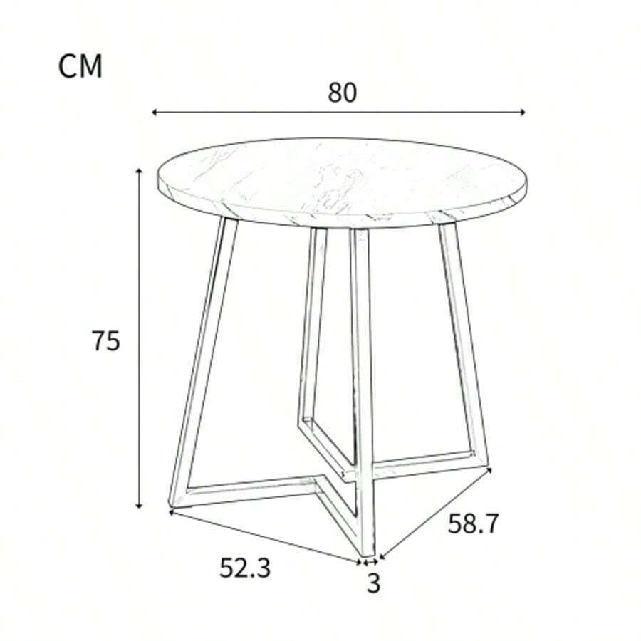 Dining Tables - White - View 1