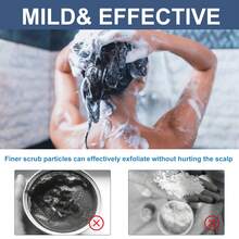 100g,Scalp Scrub, Deeply Cleanses Scalp Keratin, Improves Oil Secretion, Repairs Split Hair Frizz, Refreshing Hair Care, Promotes Hair Health, Increases Hair Luster, And Softens Hair Care Scrub - 頭皮磨砂膏 - 查看 3