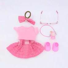 6.69 Inch Doll Clothes, Labobo Cute Outfit, Doll Accessories, 17cm Set, Labobo Accessory Set, Suitable For 1st/2nd/3rd Generation Dolls, Birthday & Holiday Gift (Doll Not Included)