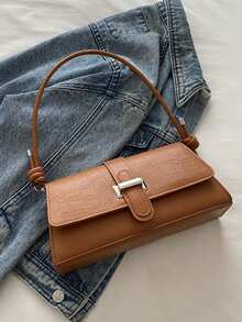 New Chinese Style Baguette Bag For Women, Underarm Bag, And Chic, Niche, Commute, Elegant Shoulder/Crossbody Bag - Multicolor - View 13