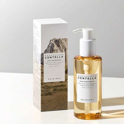 SKIN 1004 Aceite Limpiador Ligero Centella Asiática de Madagascar 200 ml - Limpia en profundidad, suaviza y repara