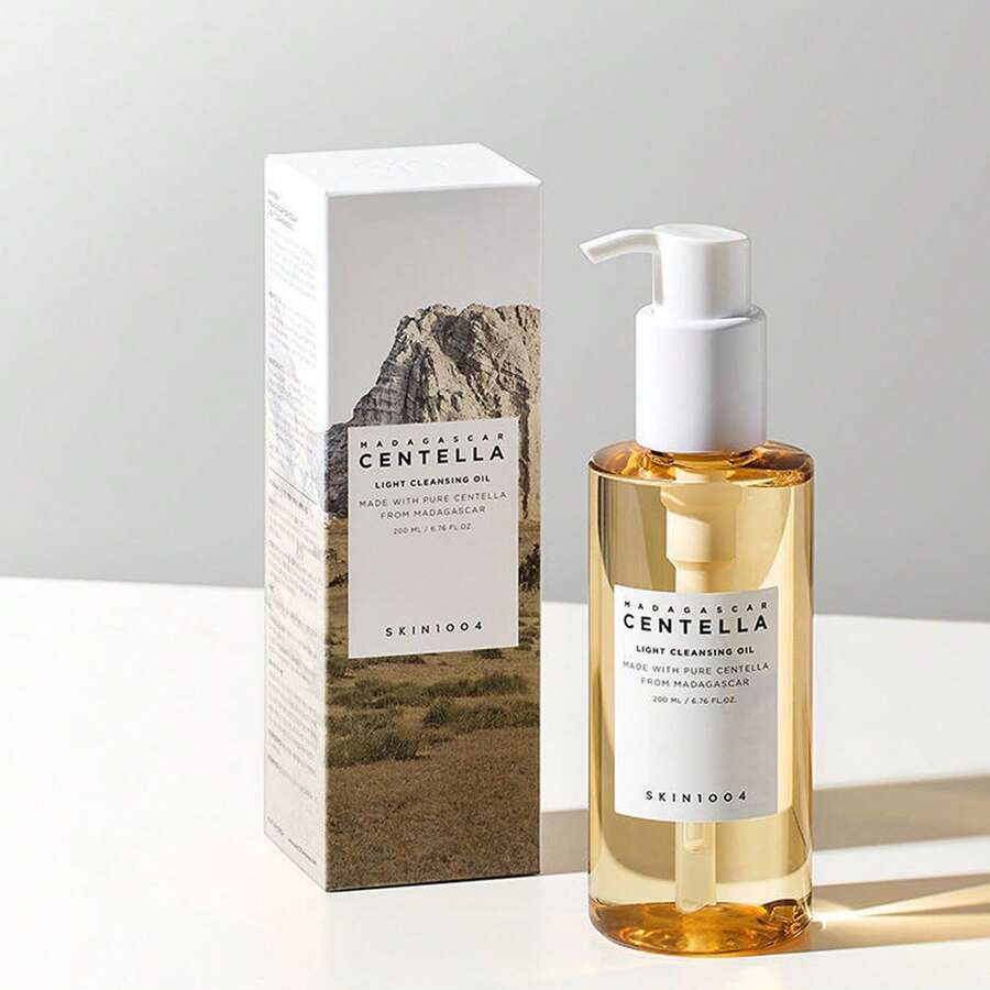 SKIN 1004 Aceite Limpiador Ligero Centella Asiática de Madagascar 200 ml - Limpia en profundidad, suaviza y repara - albaricoque - Ver 1