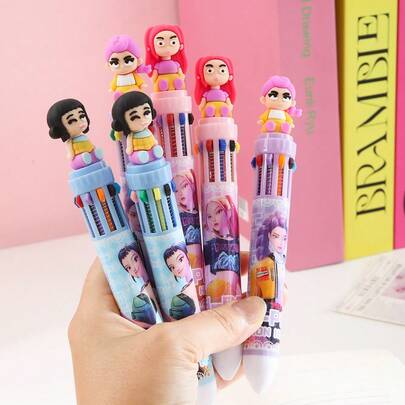 2/3/4/5/6pcs KPOP Girl Group Highlighter Pens, Student Marker Pens, Highlighters, Writing Pens, Exam Pens, Student Stationery, Learning & Office Supplies